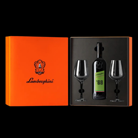 Lamborghini '68 Umbria Rossa IGT & Crystal Gift Box