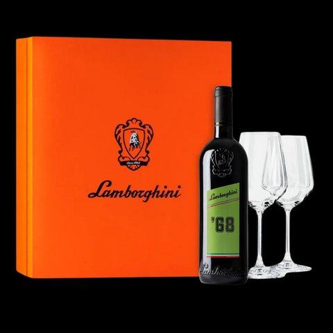 Lamborghini '68 Umbria Rossa IGT & Crystal Gift Box
