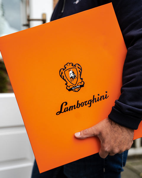 Lamborghini '68 Umbria Rossa IGT & Crystal Gift Box